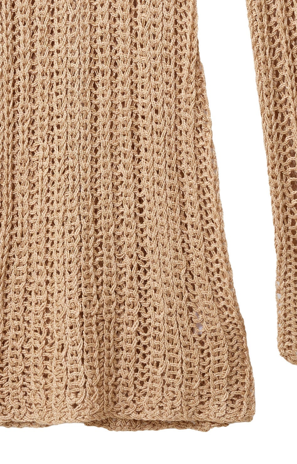 BACK SLIT CROCHET KNIT TOPS｜TOPS(トップス)｜CLANE OFFICIAL
