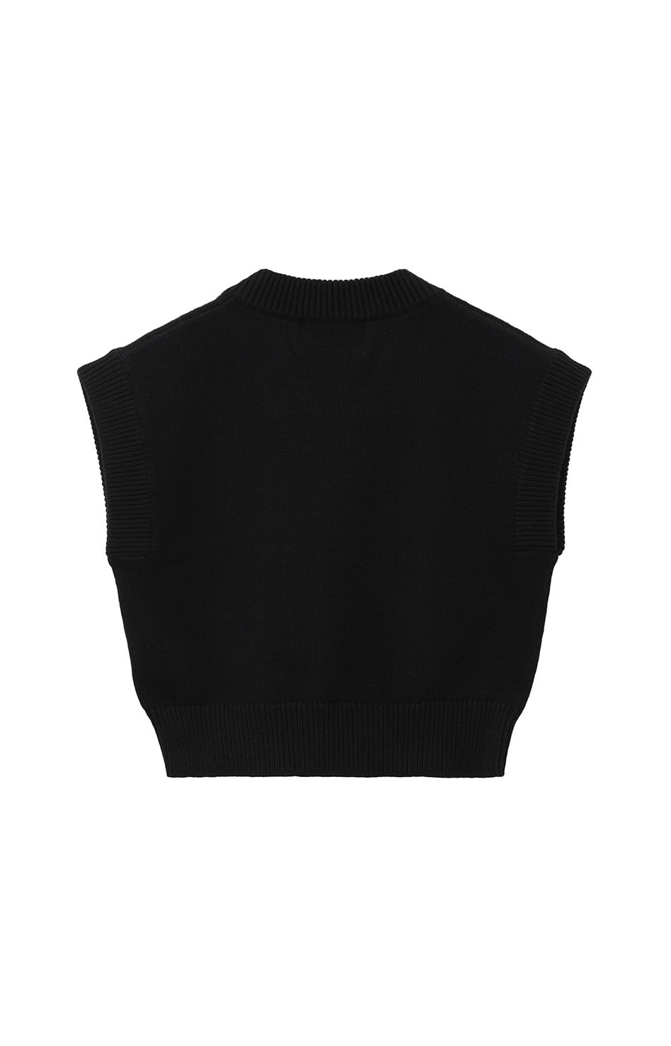 CROPPED V NECK KNIT TOPS｜TOPS(トップス)｜CLANE OFFICIAL