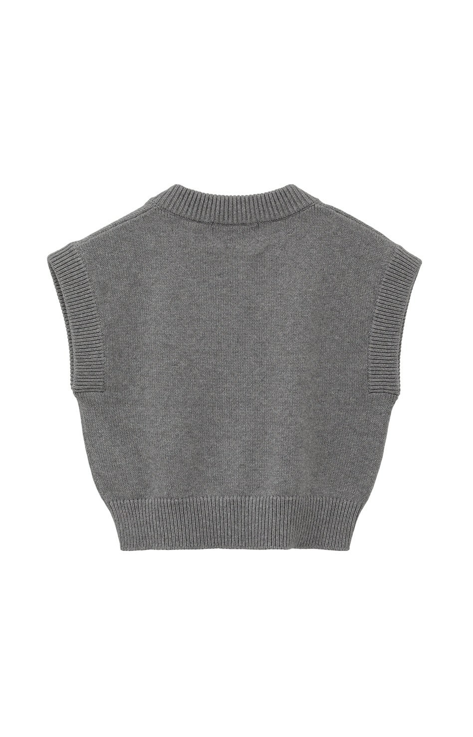 CROPPED V NECK KNIT TOPS｜TOPS(トップス)｜CLANE OFFICIAL