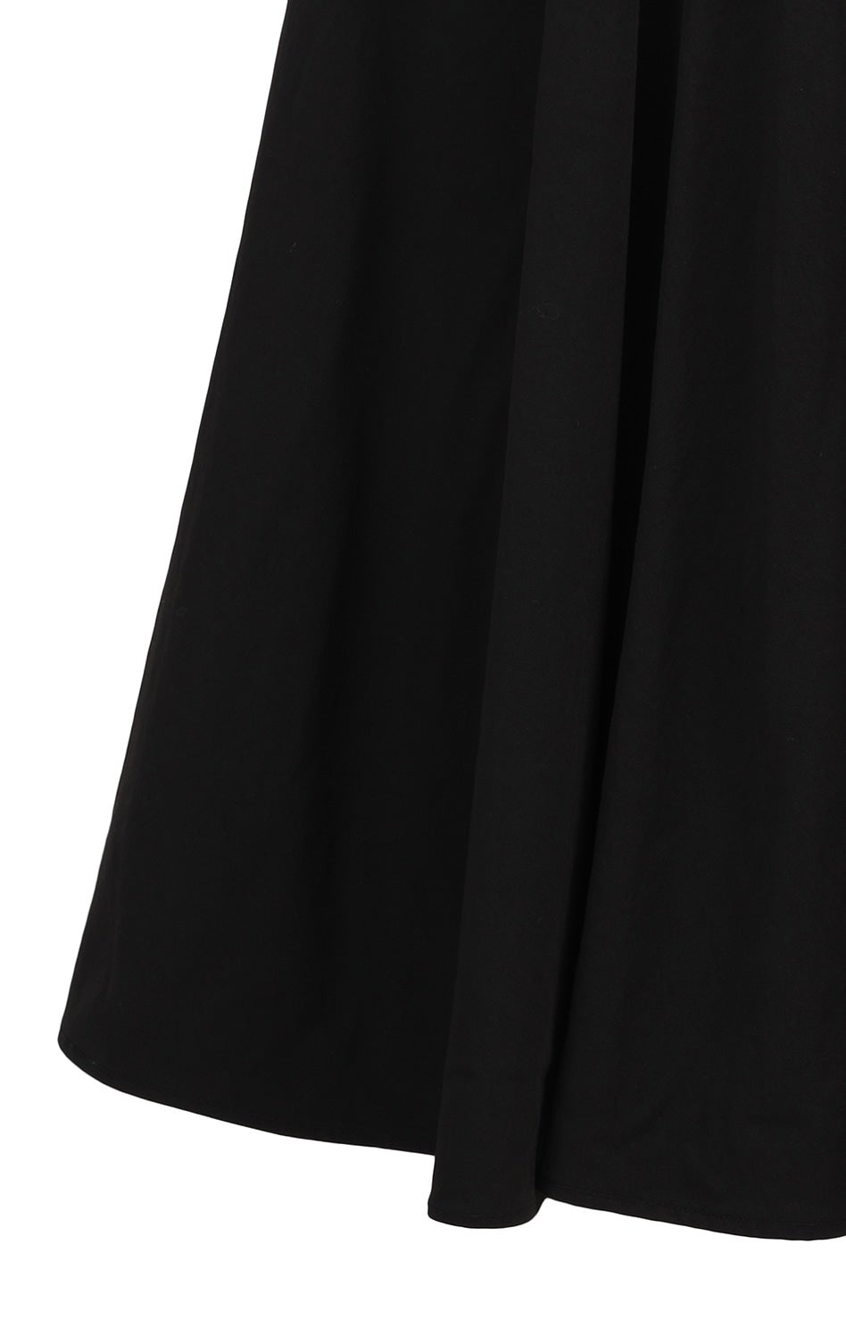 CLANEクラネ VOLUME FLARE MAXI SKIRT CLANE - VOLUME FLARE MAXI SKIRT - BLACK | ADDICT WEB SHOP