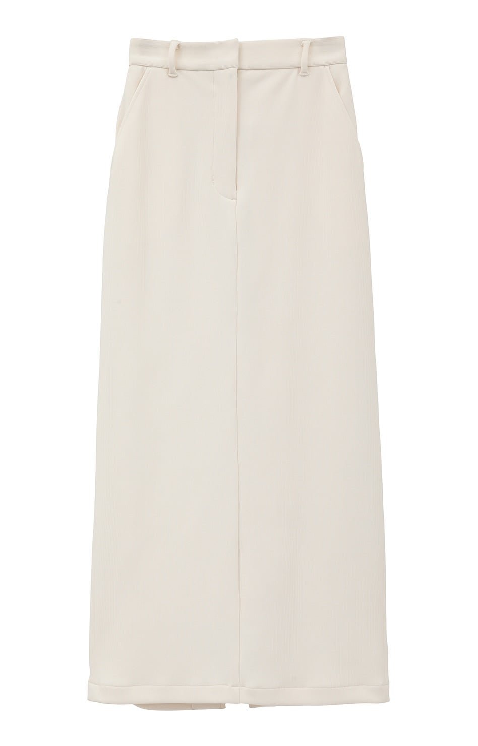 RIB STRIPE STRAIGHT SKIRT｜SKIRT/PANTS(スカート/パンツ)｜CLANE  