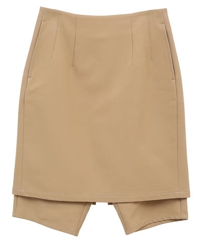SHORT PANTS LAYERED SKIRT｜SKIRT/PANTS(スカート/パンツ