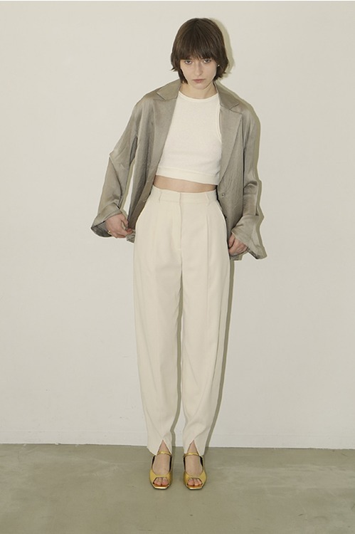 SLIT HEM BALLOON PANTS