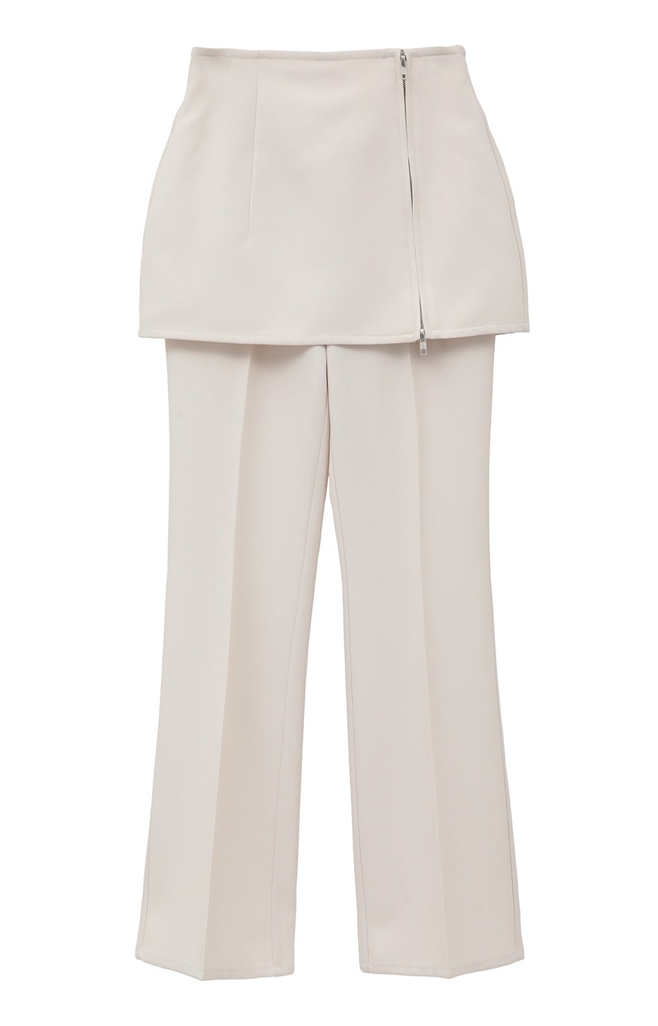ZIP SKIRT LAYERED FLARE PANTS｜SKIRT/PANTS(スカート/パンツ
