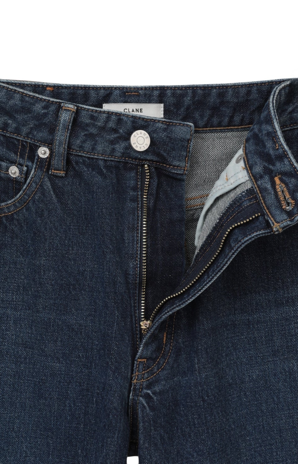 CLANE HIP HANG DENIM PANTS （BLACK） SS HIP HANG DENIM PANTS(1 BLACK): CLANE: WOMENS｜ STUDIOUS