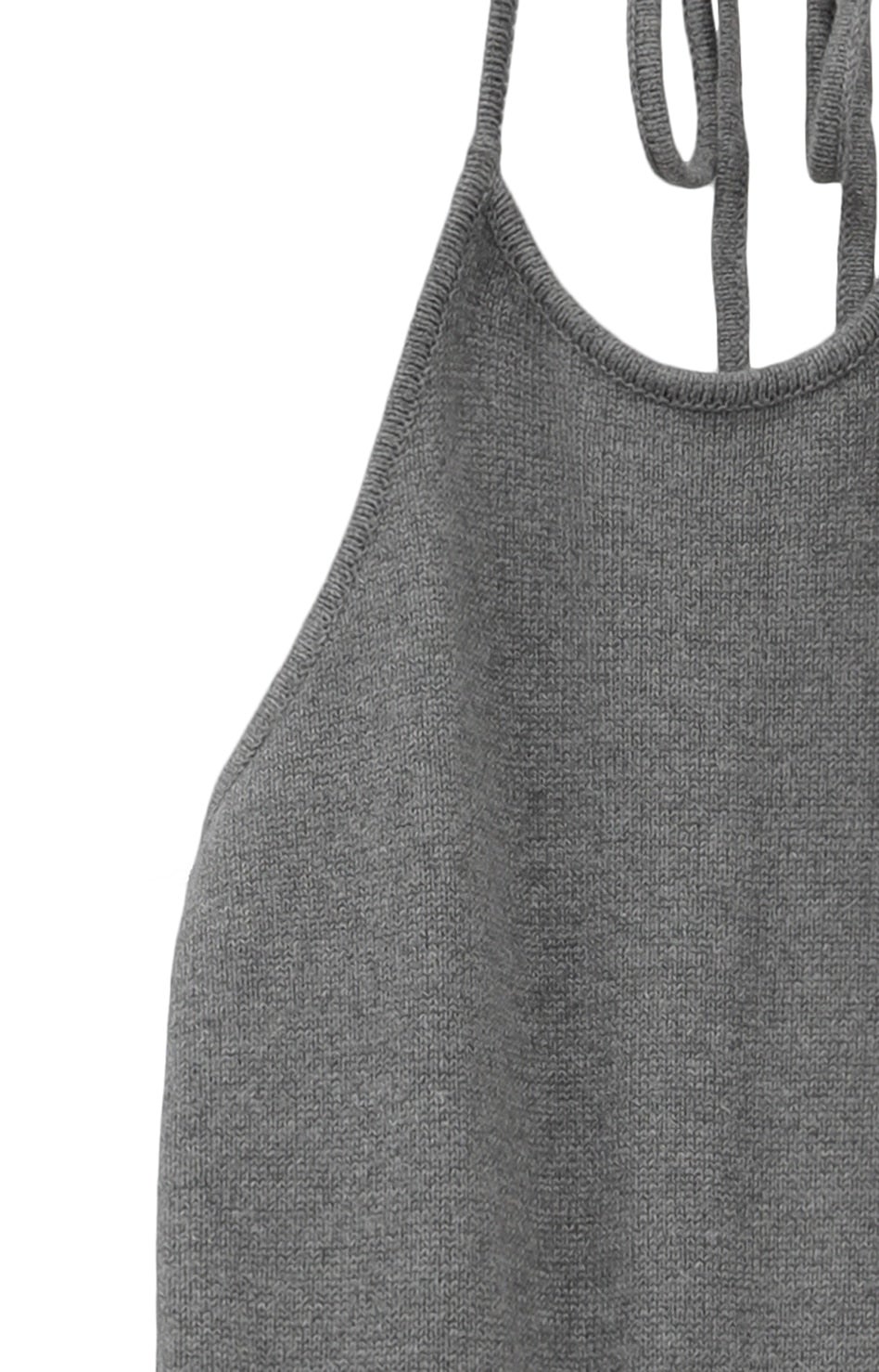 CLANE ダークグレー オールインワン HALTER NECK KNIT ALL IN ONE｜DRESS(ドレス)｜CLANE OFFICIAL