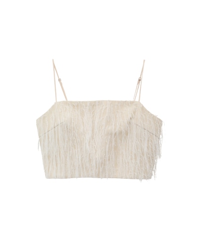 FRINGE BARE BUSTIER｜TOPS(トップス)｜CLANE OFFICIAL ONLINE STORE