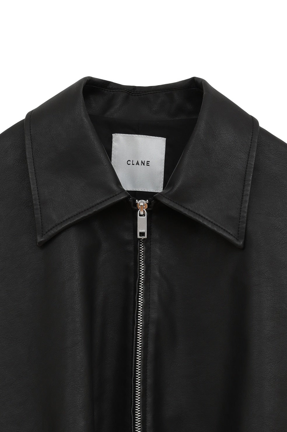 ジャケット・アウター CLANE FAKE LEATHER BALLOON JACKET CLANE/クラネ】FAKE LEATHER BALLOON JACKET/フェイクレザー