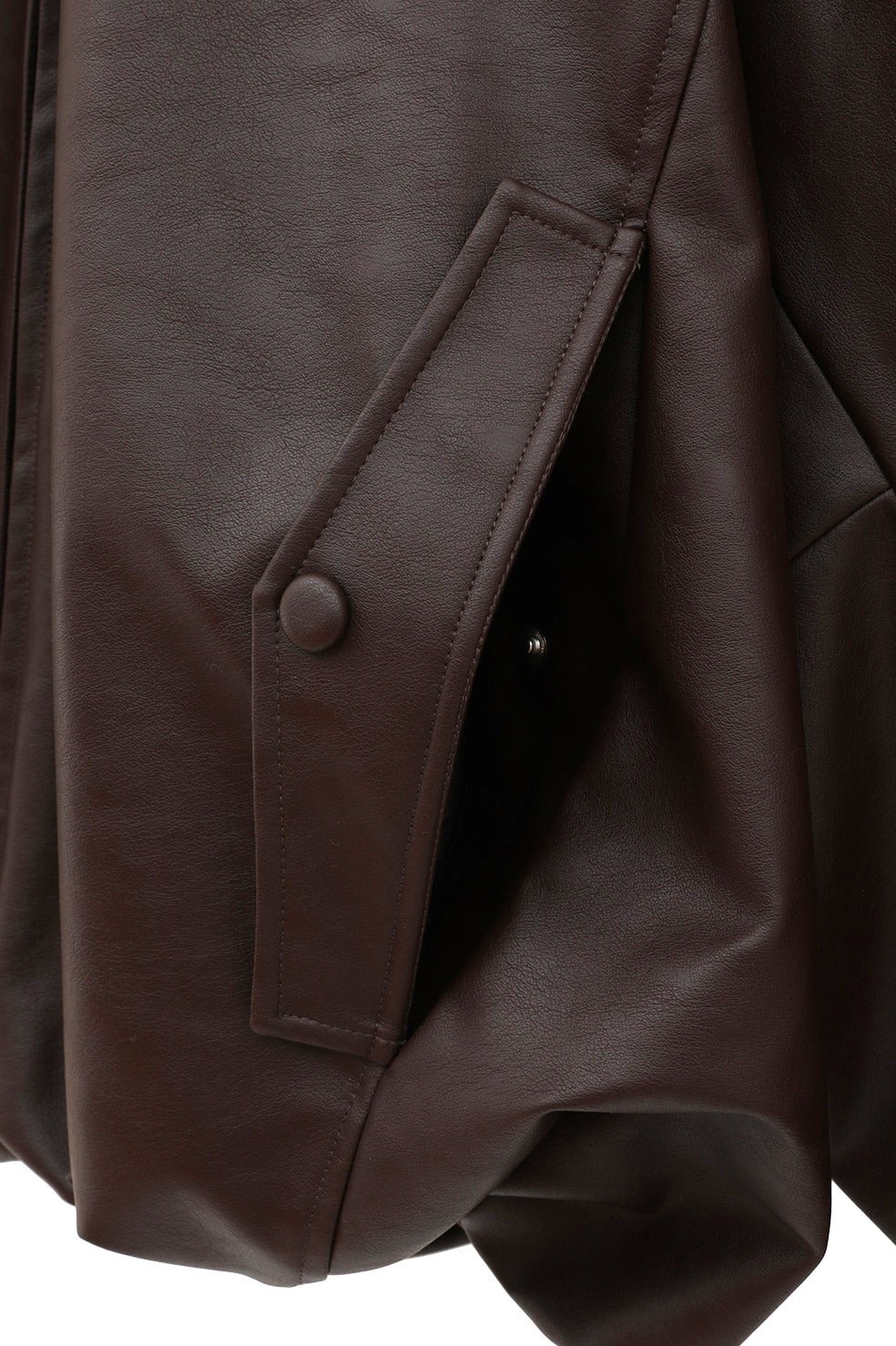 FAKE LEATHER BALLOON JACKET｜OUTER(アウター)｜CLANE OFFICIAL