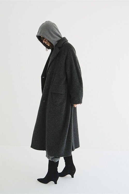 DOUBLE WOOL LONG COAT