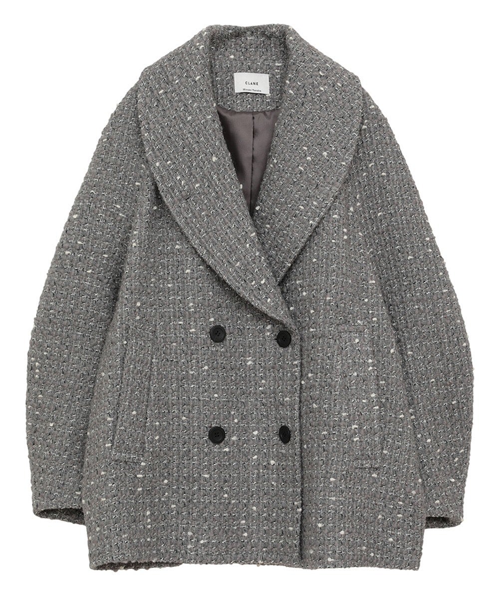 MINAMI TANAKA×CLANE OVER TWEED COAT