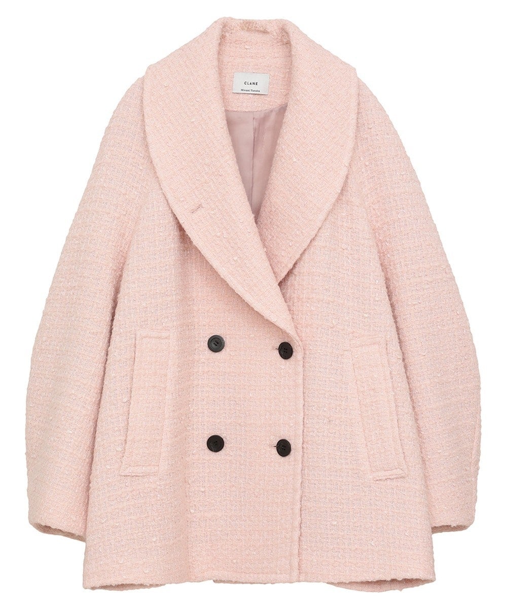 MINAMI TANAKA×CLANE OVER TWEED COAT