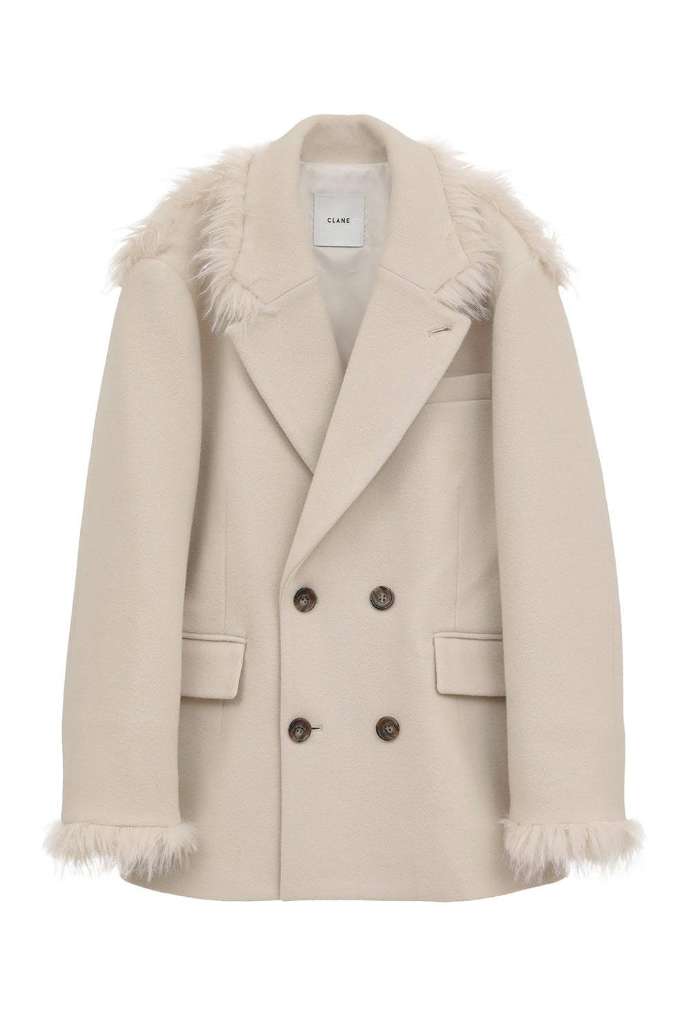FAKE FUR DOCKING OVER COAT｜OUTER(アウター)｜CLANE OFFICIAL ONLINE