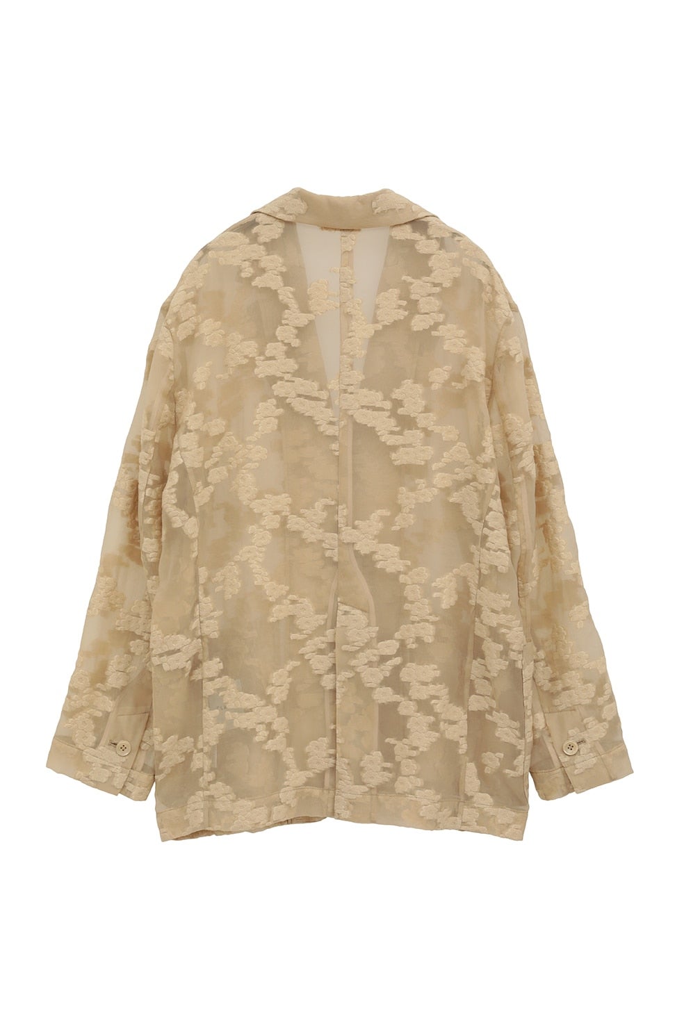 2022年物❤️お花モチーフ　アウター FLOWER SHEER JACQUARD JACKET｜OUTER(アウター)｜CLANE