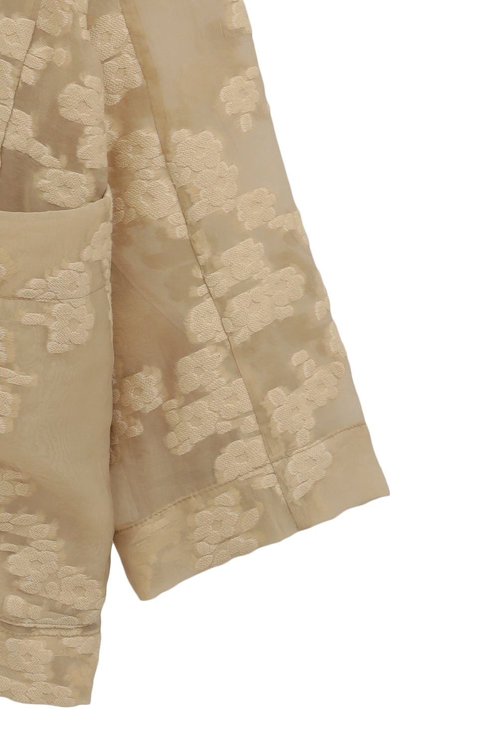 FLOWER SHEER JACQUARD JACKET｜OUTER(アウター)｜CLANE