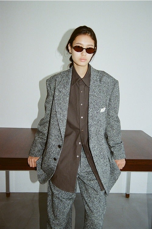 CLANE×KEIJI KANEKO HOMESPUN TAILORED JACKET