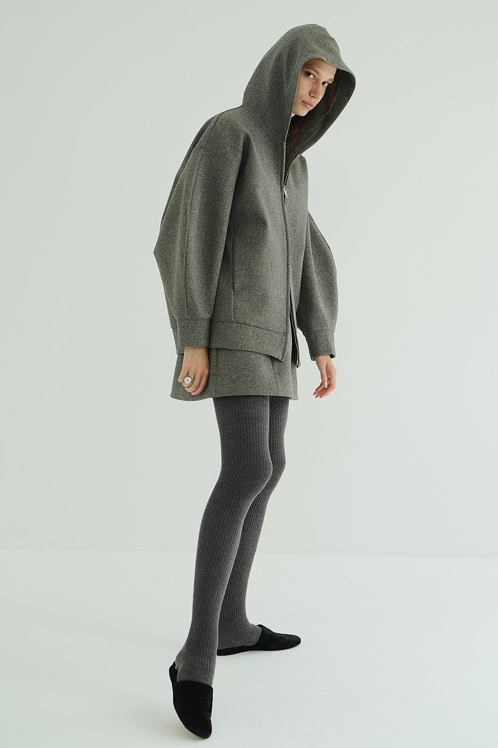CLANE CONSTRUCTIVE BONDING HOODIE サイズ2 CONSTRUCTIVE BONDING HOODIE|OUTER(アウター)|CLANE OFFICIAL