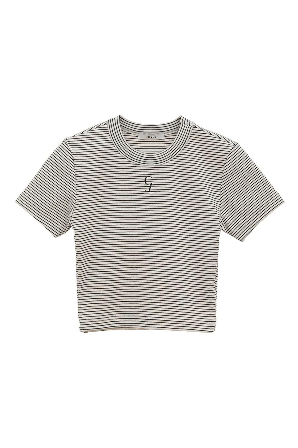 トップス CLANE LOGO CROPPED TIGHT TEE LOGO CROPPED TIGHT TEE｜TOPS(トップス)｜CLANE OFFICIAL