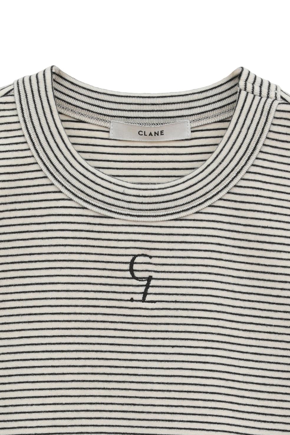 LOGO CROPPED TIGHT TEE｜TOPS(トップス)｜CLANE OFFICIAL