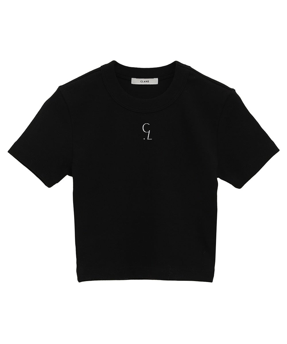 LOGO CROPPED TIGHT TEE