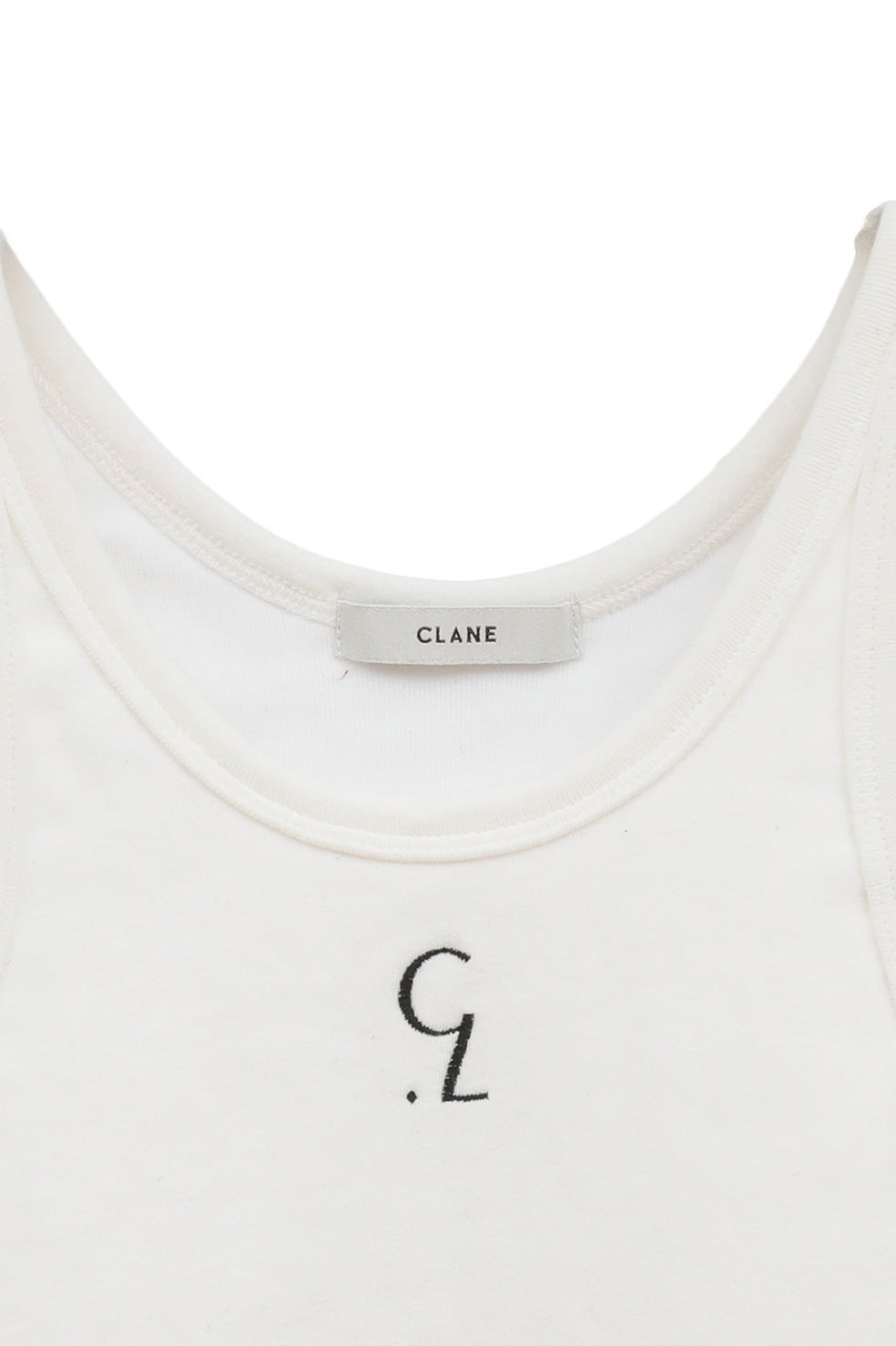 CLANE - clane LAYERD TANK TOPS② LOGO SLIM TANK TOPS｜TOPS(トップス)｜CLANE OFFICIAL ONLINE STORE