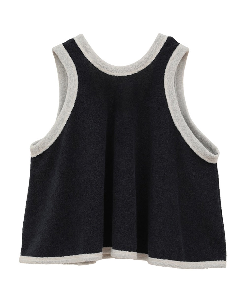 CLANE PILE FLARE TANK TOPS ブラウン サイズ1 PILE FLARE TANK TOPS｜TOPS(トップス)｜CLANE OFFICIAL ONLINE