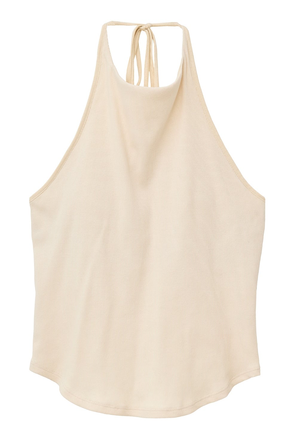 HALTER NECK CUP IN RIB TOPS｜TOPS(トップス)｜CLANE OFFICIAL