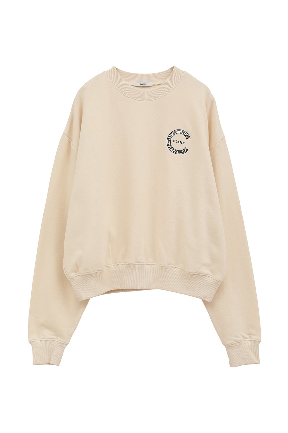 【新品】CLANE 10TH LOGO SWEAT TOPS サイズ1 クラネ 10TH LOGO SWEAT TOPS｜TOPS(トップス)｜CLANE OFFICIAL ONLINE