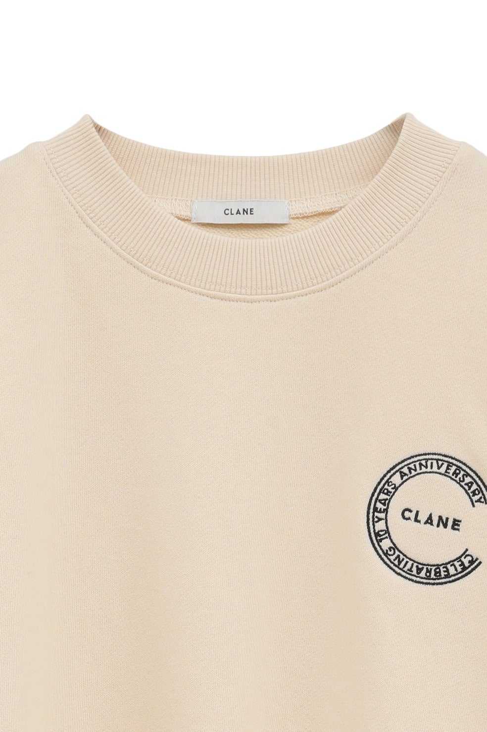 CLANE 10TH LOGO SWEAT TOPS 4色 10TH LOGO SWEAT TOPS｜TOPS(トップス)｜CLANE OFFICIAL ONLINE