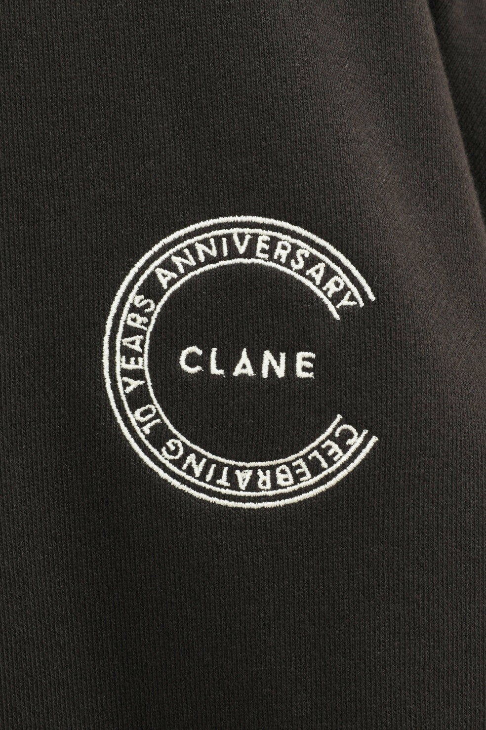 10TH LOGO SWEAT TOPS｜TOPS(トップス)｜CLANE OFFICIAL ONLINE