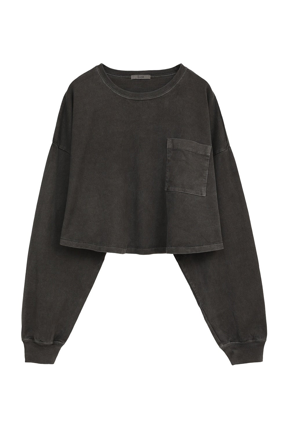 CLANE PIGMENT SHORT TOPS チャコールグレー PIGMENT SHORT TOPS｜TOPS(トップス)｜CLANE OFFICIAL ONLINE STORE