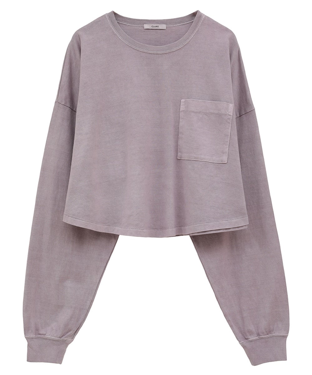 かるね♡ PIGMENT SHORT TOPS｜TOPS(トップス)｜CLANE OFFICIAL ONLINE STORE