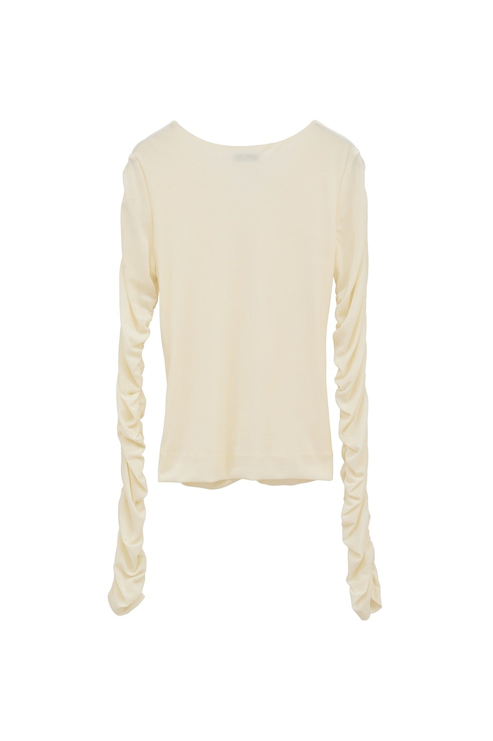 W TULLE SHIRRING TOPS｜TOPS(トップス)｜CLANE OFFICIAL ONLINE