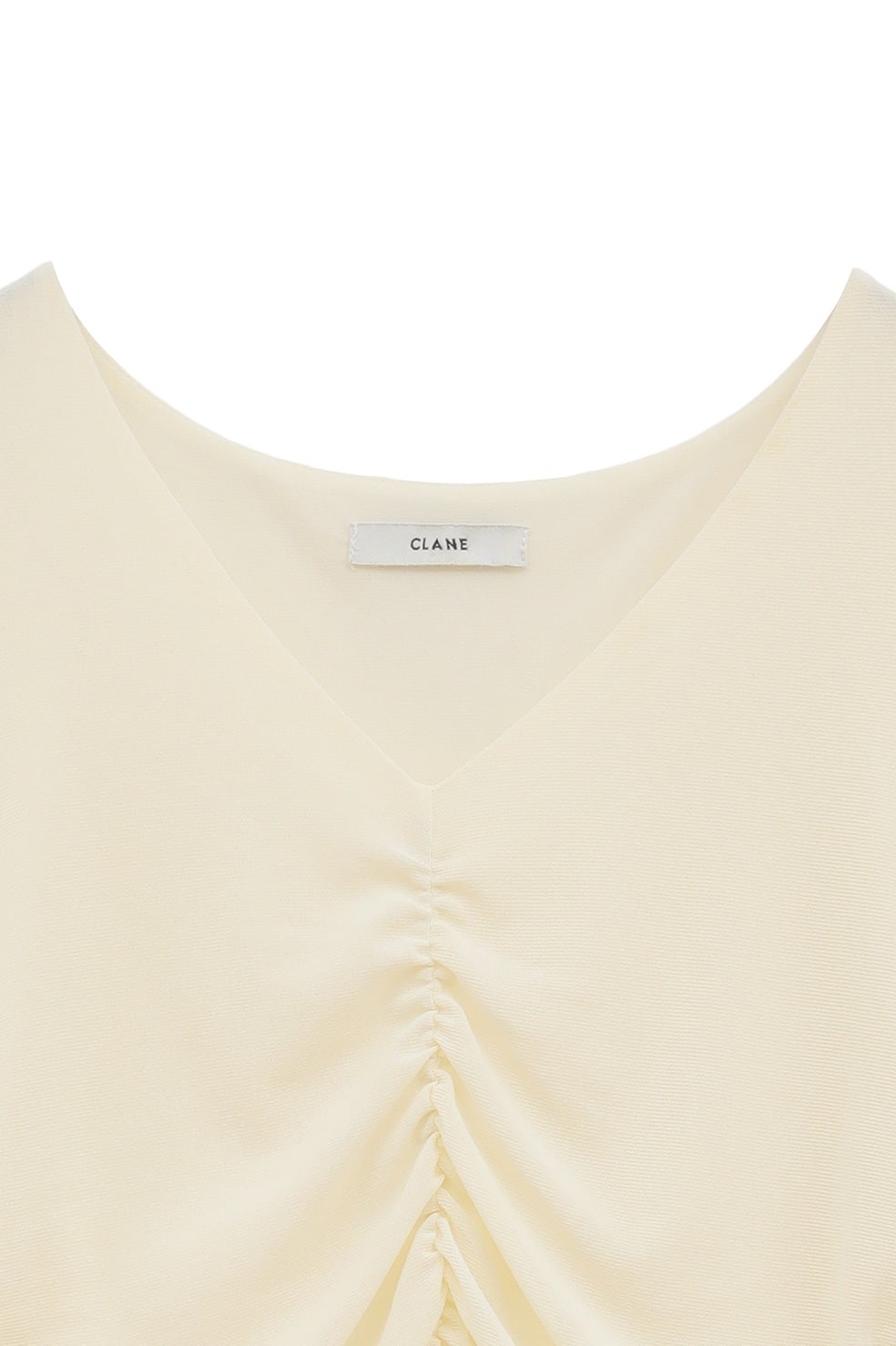 W TULLE SHIRRING TOPS｜TOPS(トップス)｜CLANE OFFICIAL ONLINE