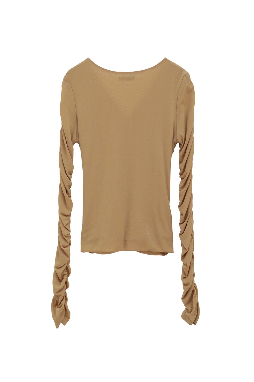 W TULLE SHIRRING TOPS｜TOPS(トップス)｜CLANE OFFICIAL ONLINE STORE