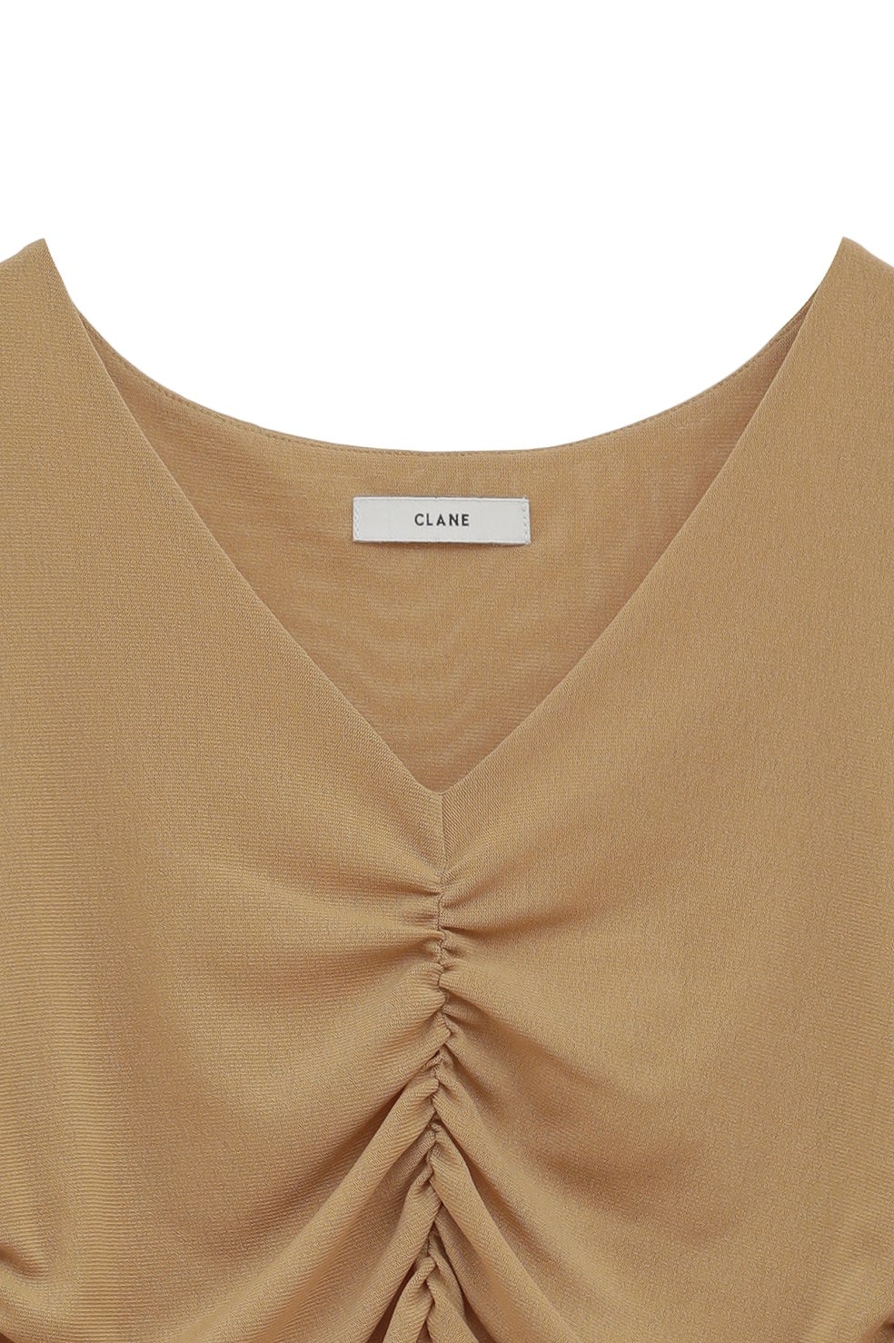 W TULLE SHIRRING TOPS｜TOPS(トップス)｜CLANE OFFICIAL ONLINE STORE
