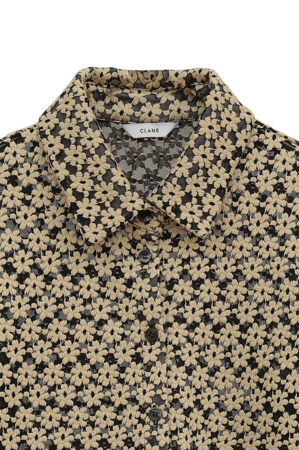 3D FLOWER LACE SHIRT｜TOPS(トップス)｜CLANE OFFICIAL ONLINE STORE