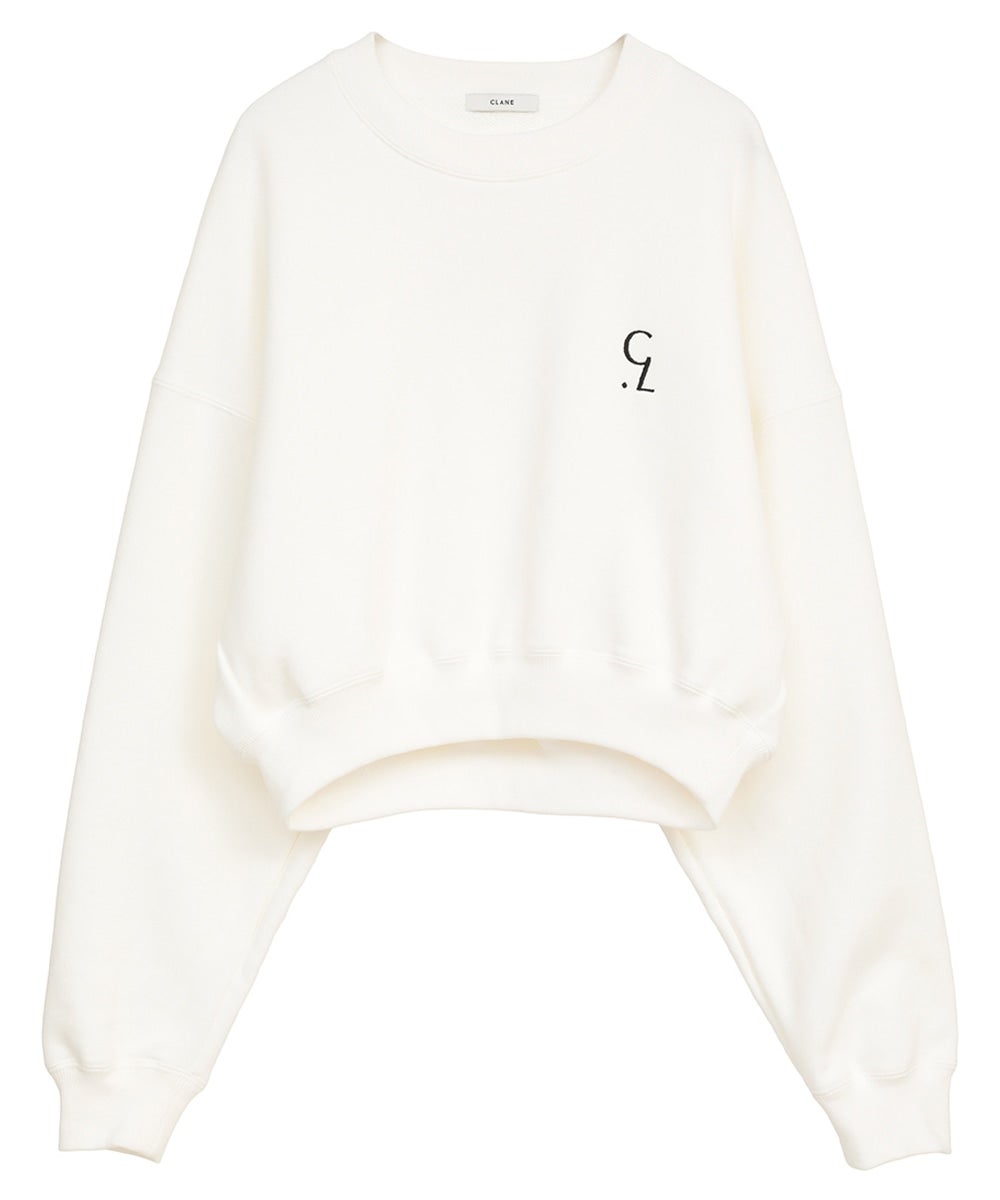 CLANE 10TH LOGO SWEAT TOPS サイズ1 10TH LOGO SWEAT TOPS｜TOPS(トップス)｜CLANE OFFICIAL ONLINE