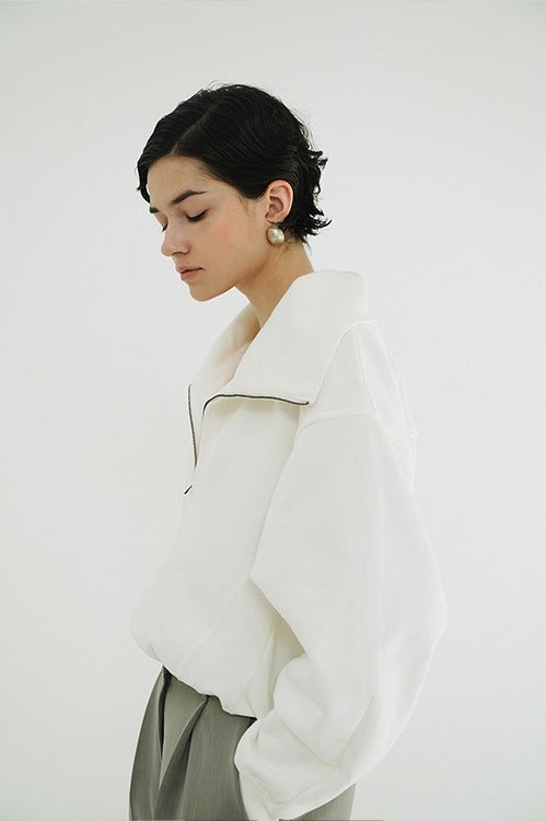 HALF ZIP SHORT TOPS