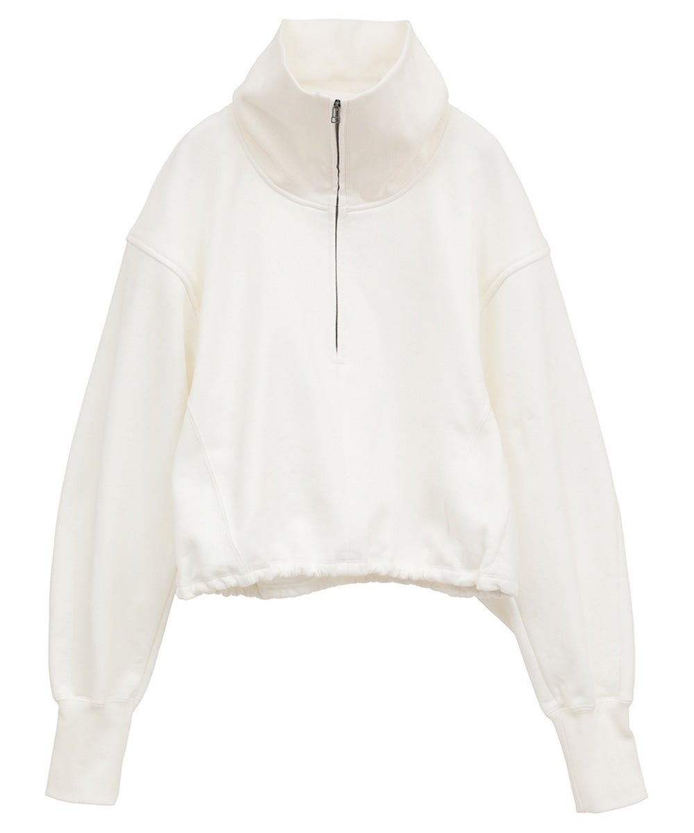 HALF ZIP SHORT TOPS｜TOPS(トップス)｜CLANE OFFICIAL ONLINE STORE