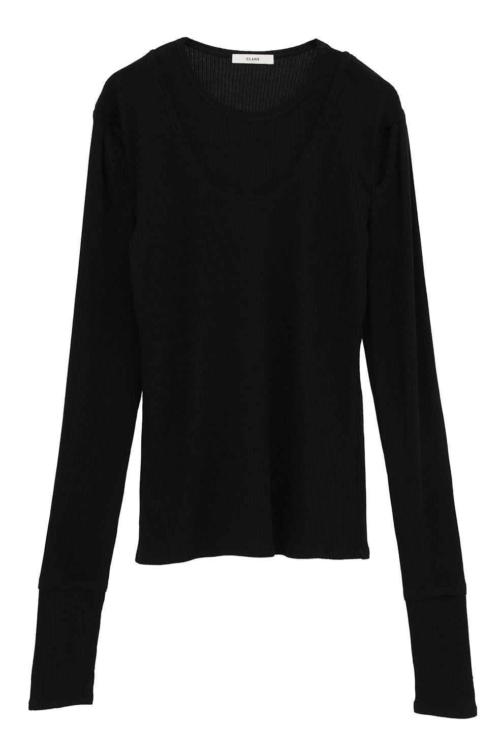 トップス CLANE LAYERED COMBI TOPS LAYERED SHOULDER CUT TOPS｜TOPS(トップス)｜CLANE OFFICIAL ONLINE STORE