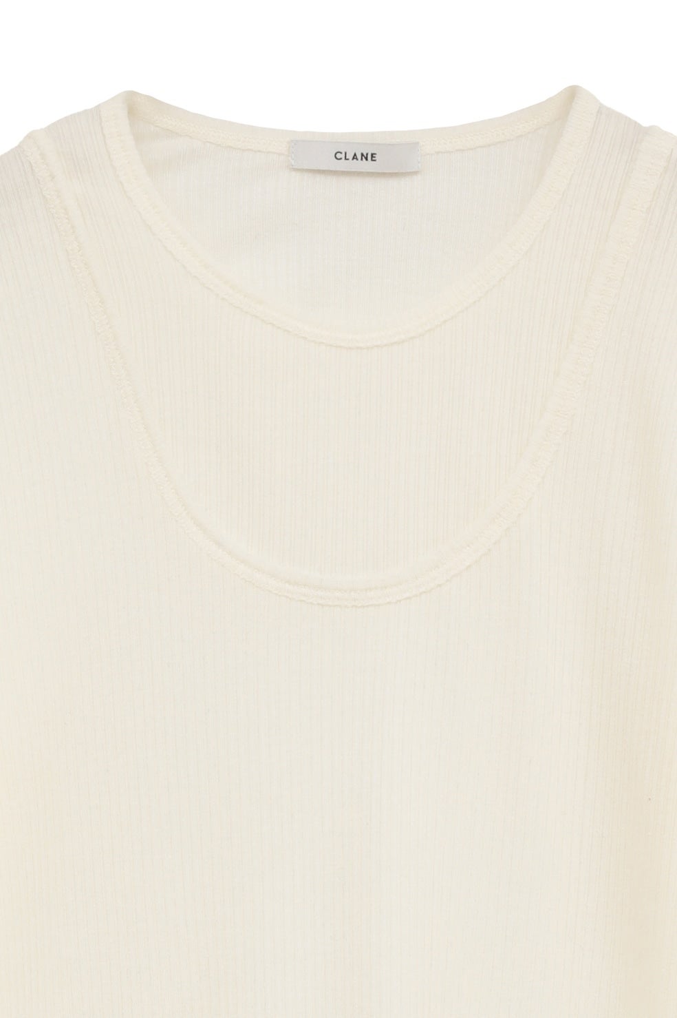 トップス CLANE LAYERED SHOULDER CUT TOPS LAYERED SHOULDER CUT TOPS｜TOPS(トップス)｜CLANE OFFICIAL