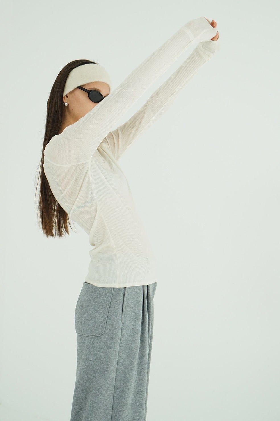 LAYERED SHOULDER CUT TOPS｜TOPS(トップス)｜CLANE OFFICIAL