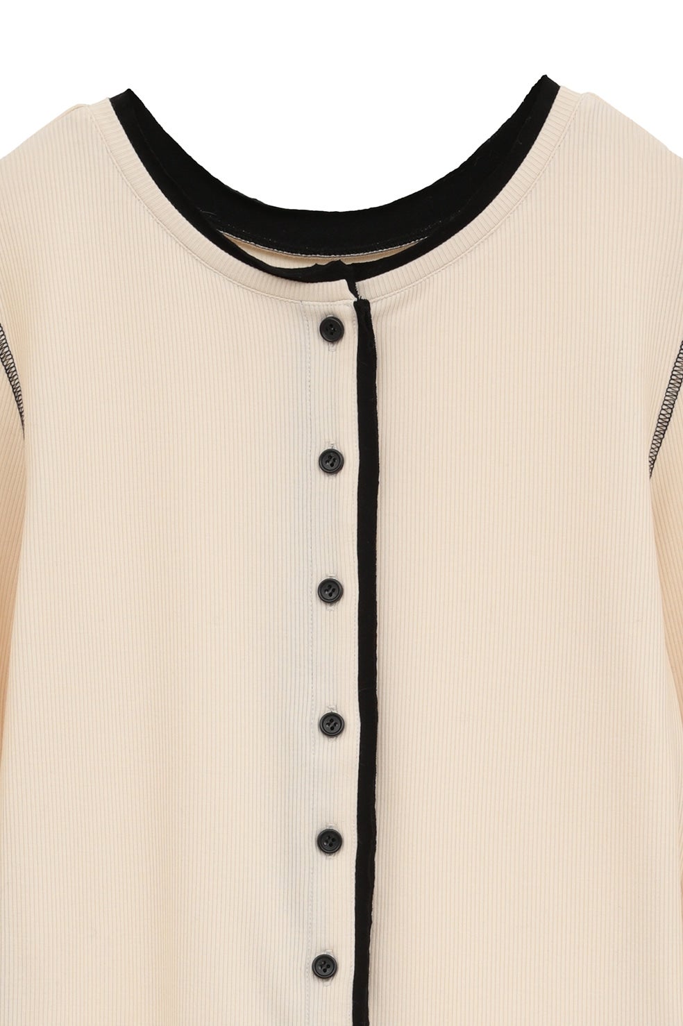 W FACE BICOLOR CARDIGAN｜TOPS(トップス)｜CLANE OFFICIAL ONLINE STORE