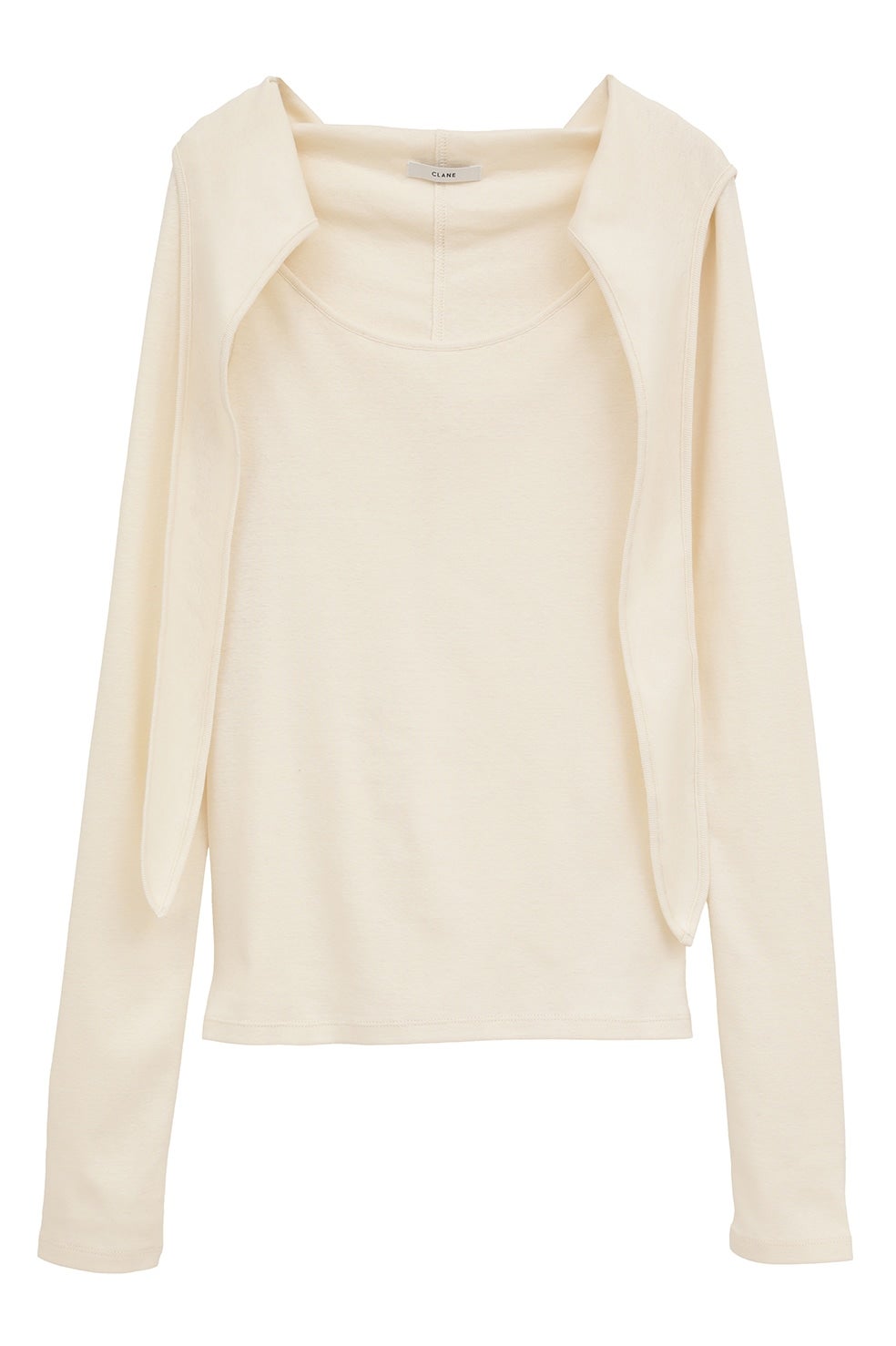 BOW TIE HOODED CUT TOPS｜TOPS(トップス)｜CLANE OFFICIAL ONLINE STORE