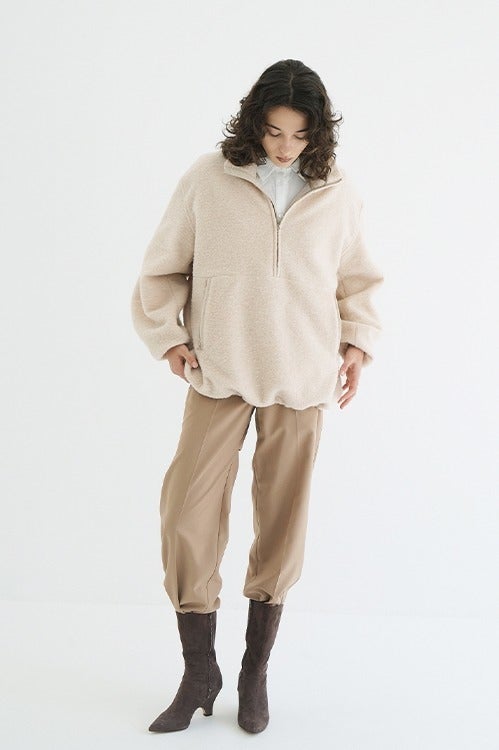 SLIVER HALF ZIP TOPS