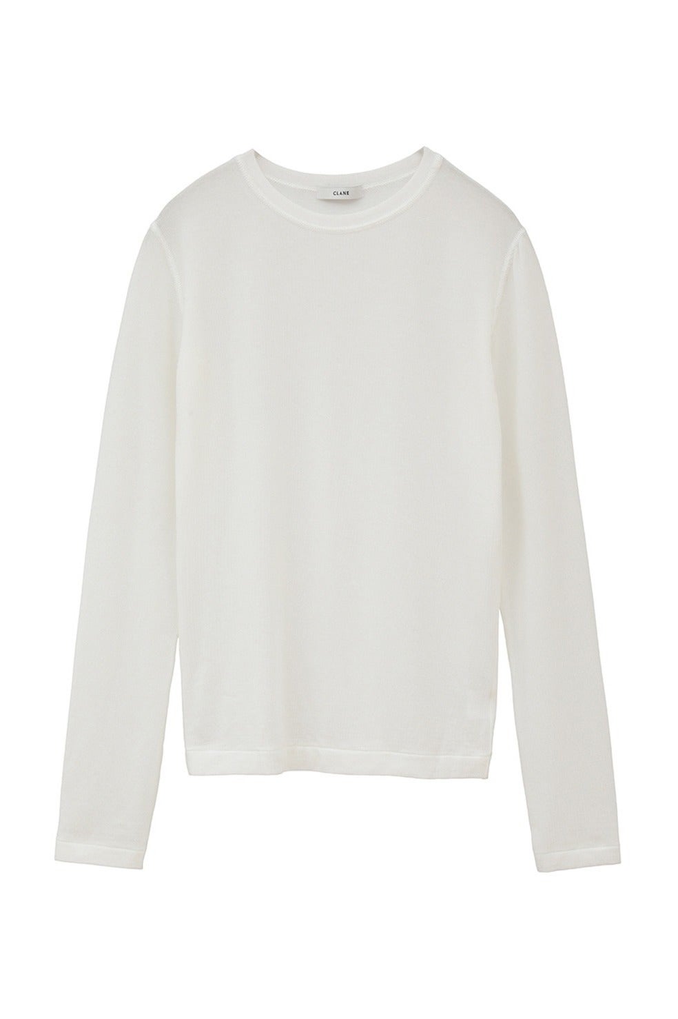 【CLANE】COMFORTABLE CREW NECK TOPS 1WHITE COMFORTABLE CREW NECK TOPS｜TOPS(トップス)｜CLANE OFFICIAL ONLINE