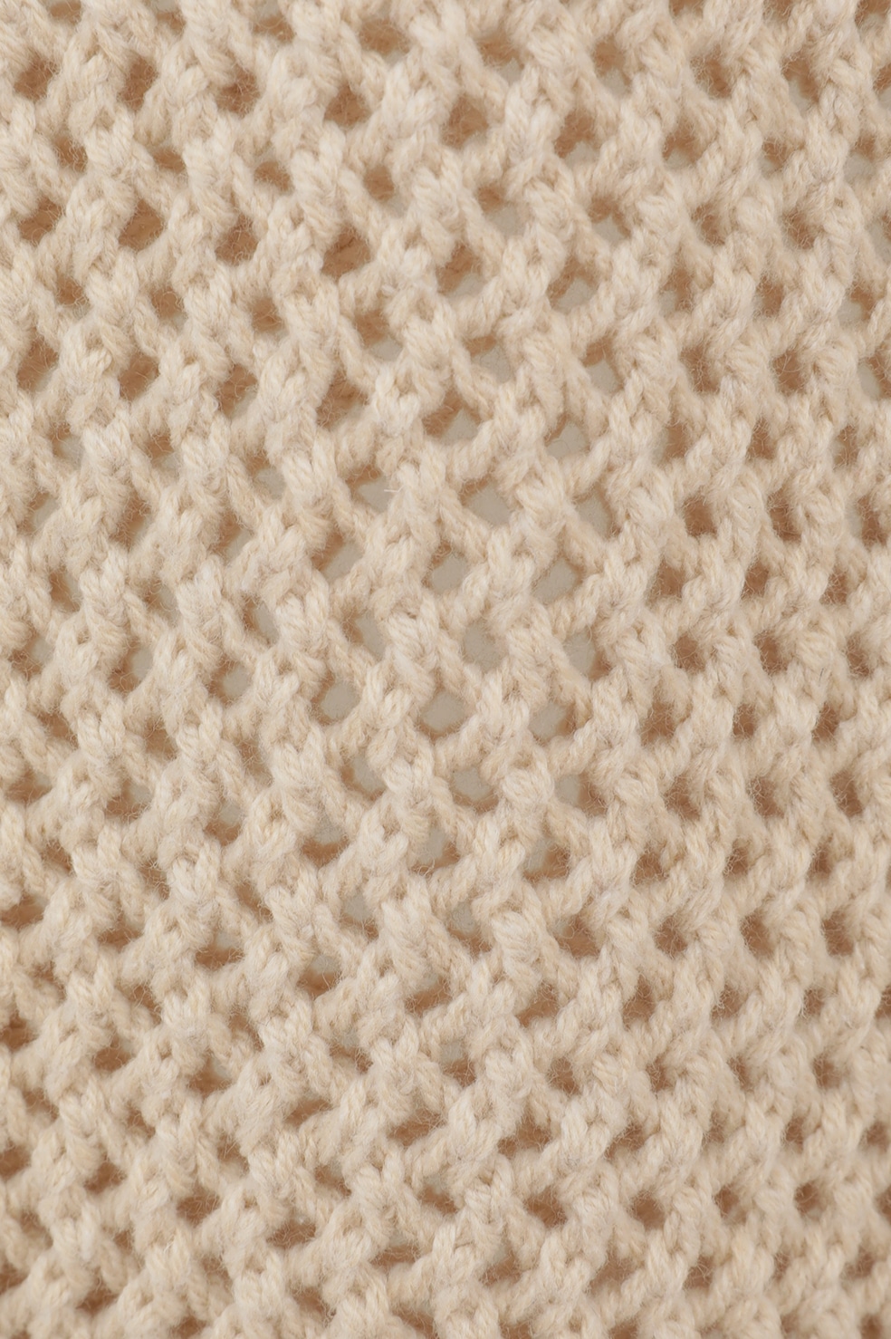 PRE ORDER 2BUY 10%OFF】3D RIB MESH KNIT TOPS｜TOPS(トップス