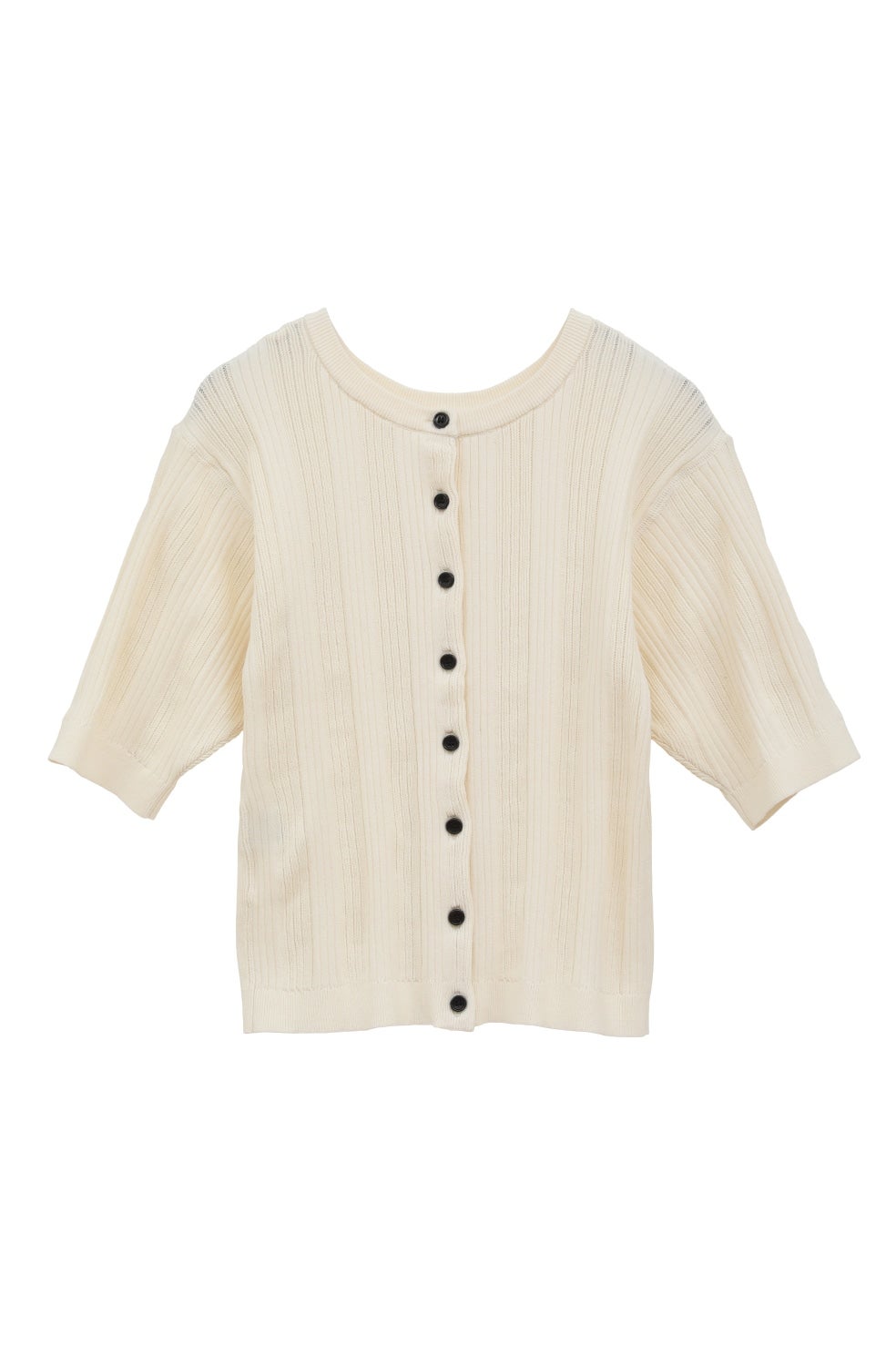 トップス CLANE/CALLAR RIB CARDIGAN CLANE(クラネ)｜COLLAR RIB CARDIGAN/カーディガン/BEIGE の通販