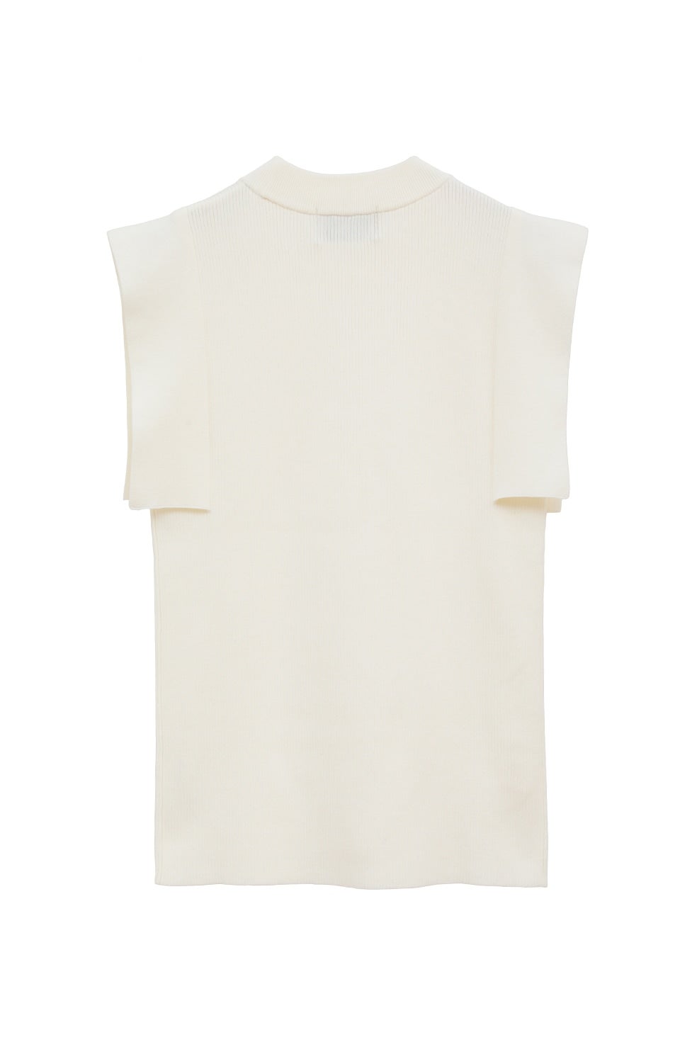 【美品】CLANEクラネ　スクエアスリーブニットベスト CLANE クラネ “ SQUARE SLEEVE KNIT TOPS” スクエアスリーブニッ